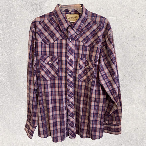 WRANGLER WESTERN PearL Snap Shirt - Picture 2 of 9